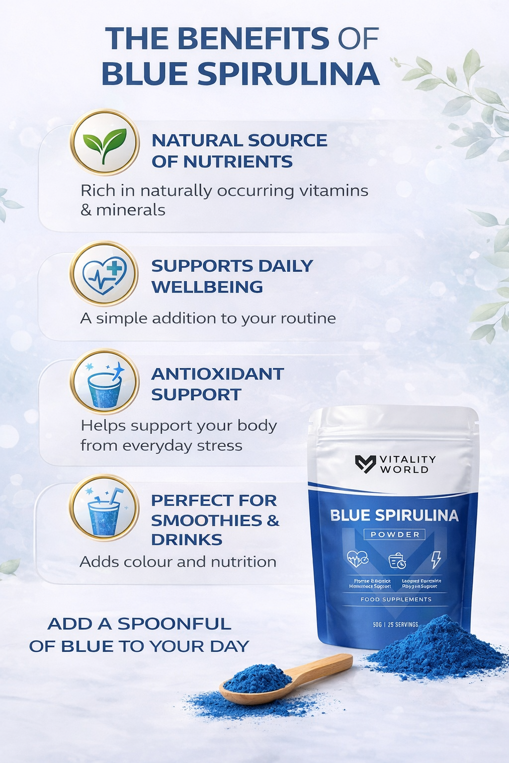 Blue Spirulina Powder